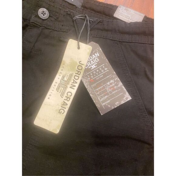 Jordan Craig Men’s Black High-Rise Legacy Edition Cargo Pants Size 32/32 NWT - Picture 4 of 12